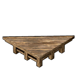 Wooden Triangular Foundation